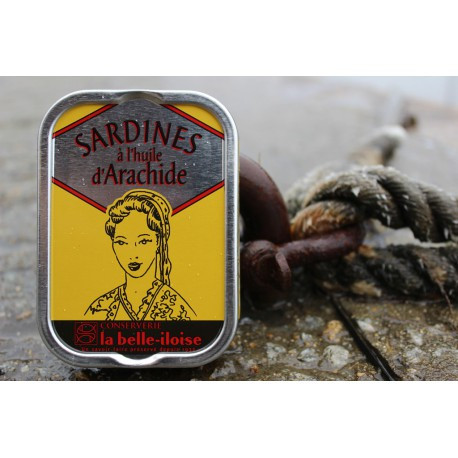Sardines à l'huile d'arachide 115 g